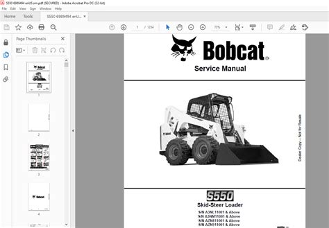 2013 bobcat skid steer loader s550|bobcat s550 manual pdf.